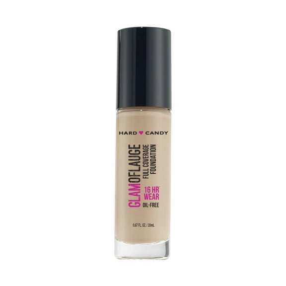 2 PACK HARD CANDY FULL COVERAGE FOUNDATION OIL FREE COOL BEIGE 1509