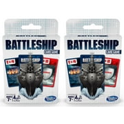 2-PACK - Hasbro Gaming Battleship Card Game for Kids Ages 7 and Up, 2 Players Strategy Game
