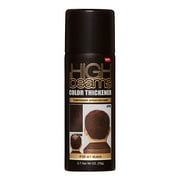 [2 PACK] High Beams Color Thickener Temporary Spray-On Hair [#10 JET BLACK] 2.7 oz. * BEAUTY TALK LA *