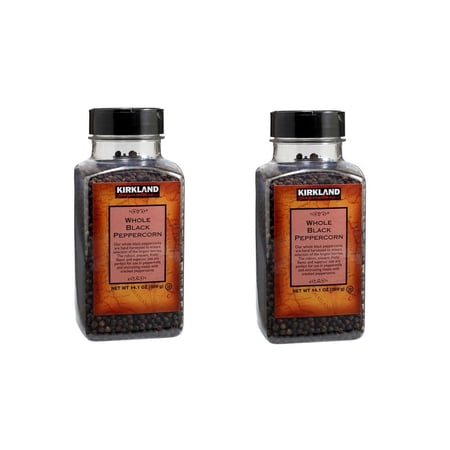 2 PACK | KS Kosher Whole Black Peppercorn, 14.1 oz