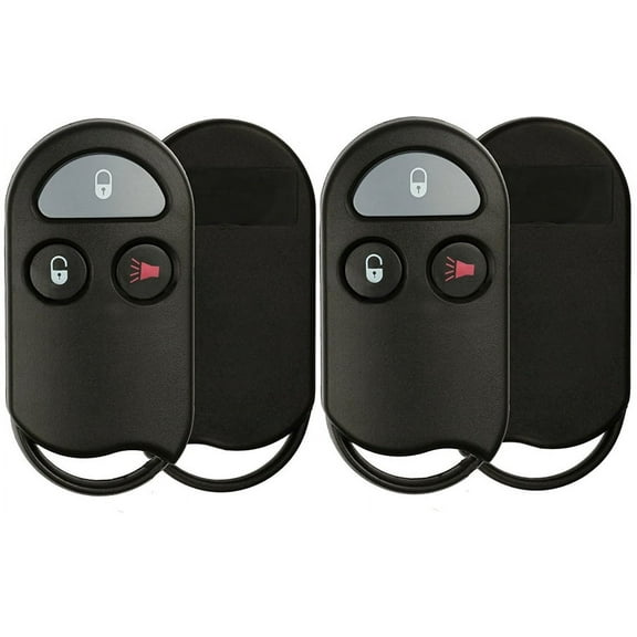 2 PACK KeylessOption Keyless Entry Remote Car Key Fob Case Shell Pad Replacement KOBUTA3T for Nissan Mercury Infiniti