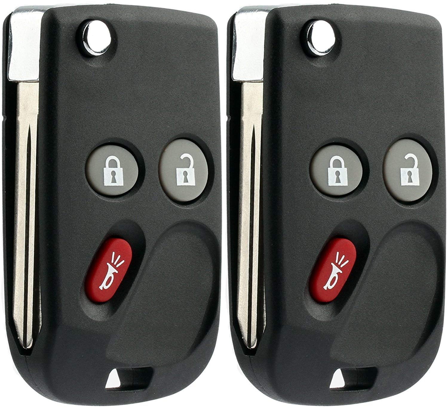 KeylessOption Keyless Entry Remote Control Car Key Fob Replacement