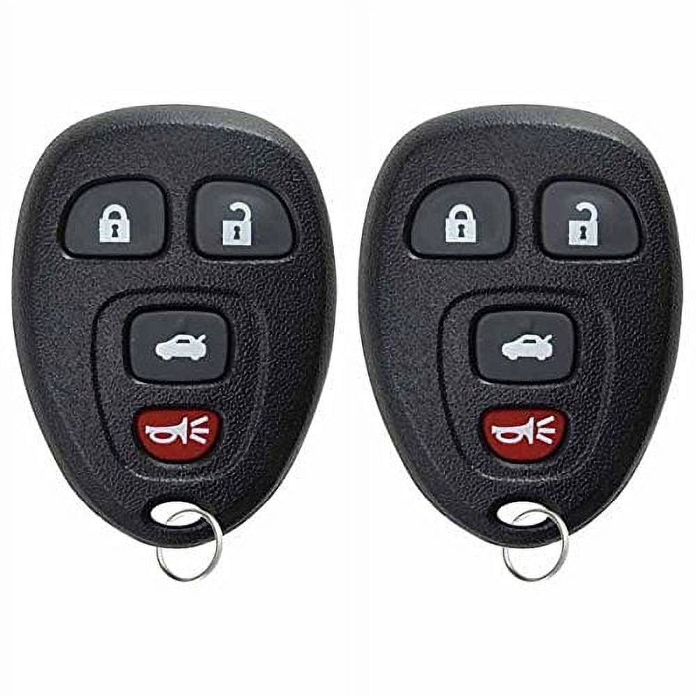 Keylessoption Keyless Entry Remote Control Car Key Fob, 2 Pack