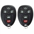 2 PACK KeylessOption Keyless Entry Remote Control Car Key Fob