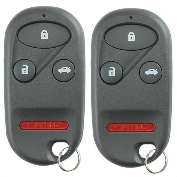 2 PACK - KeylessOption Keyless Entry Remote Control Car Key Fob Replacement A269ZUA108 for 1997-1999 Acura CL1994-2001 Integra