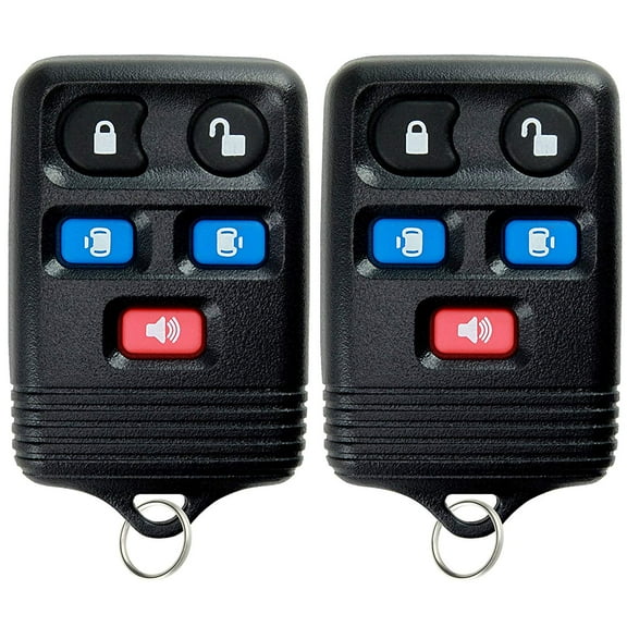 2 PACK KeylessOption Keyless Entry Remote Control Car Key Fob Replacement CWTWB1U511 for Ford Mercury Lincoln Vehicles