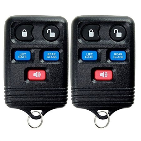 2 PACK KeylessOption Keyless Entry Remote Control Car Key Fob Replacement CWTWB1U511 for Lincoln Navigator Ford Expedition