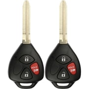 2 PACK KeylessOption Keyless Entry Remote Control Car Key Fob Replacement MOZB41TG G Chip for Scion iQ TC xD