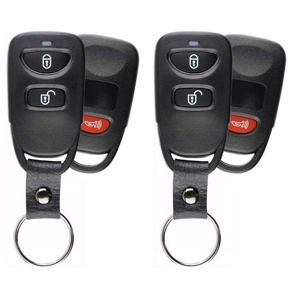2 PACK KeylessOption Keyless Entry Remote Control Car Key Fob Replacement OSLOKA-320T for 2005-2009 Hyundai Tuscon