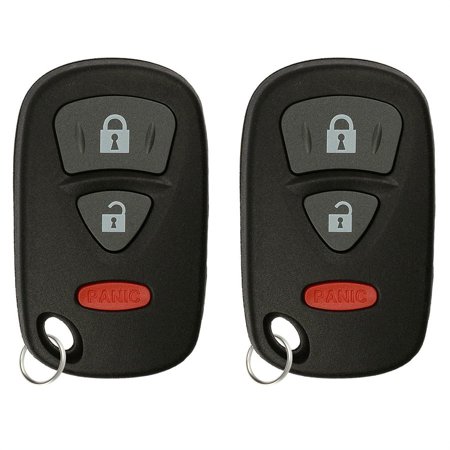 2 PACK - KeylessOption Keyless Entry Remote Control Car Key Fob Replacement OUCG8D-246S-A for 05-07 Suzuki Aerio Grand Vitara XL-7