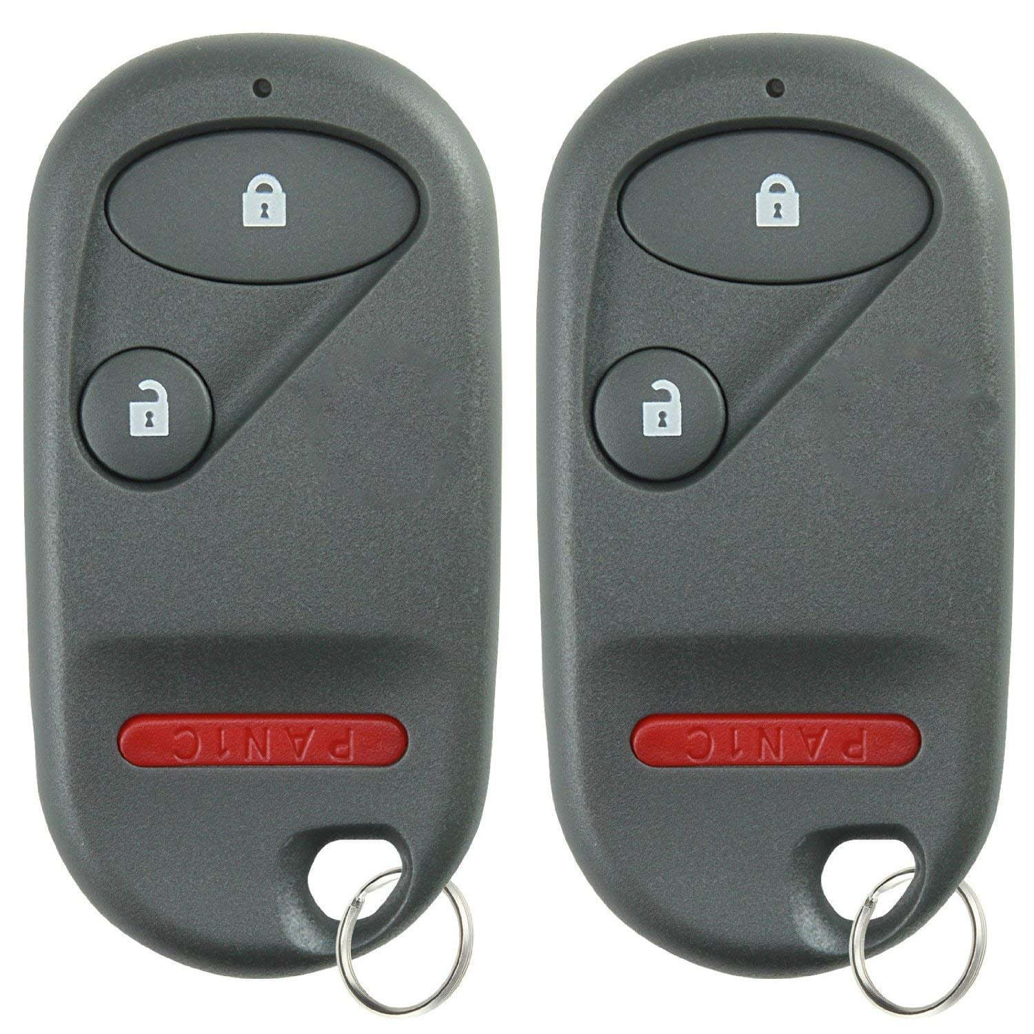 2 PACK KeylessOption Keyless Entry Remote Control Car Key Fob Clicker