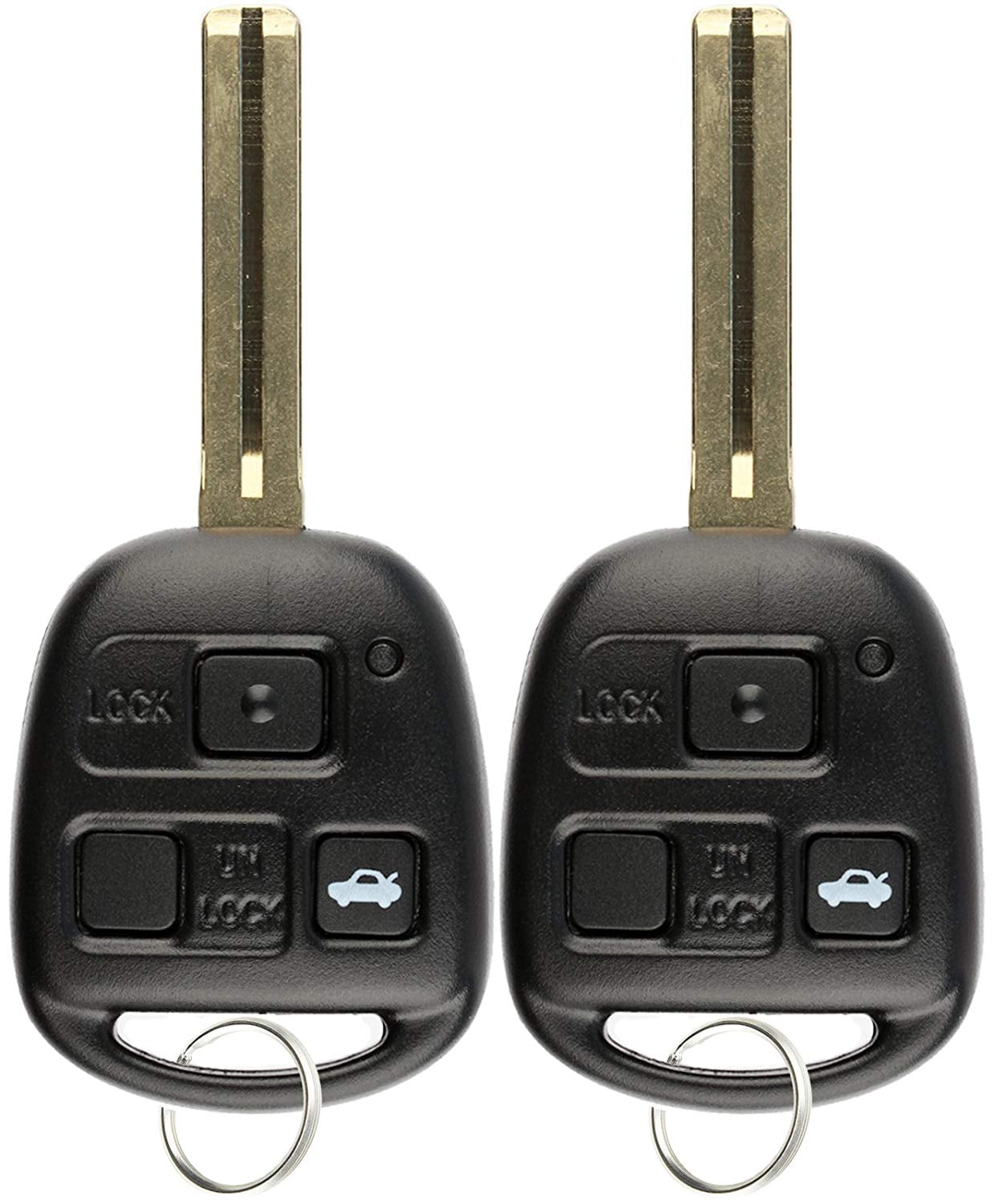 KEYLESSOPTION, Keyless Entry Remote Fob, HYQ12BBT, 2 Pack - Walmart.com