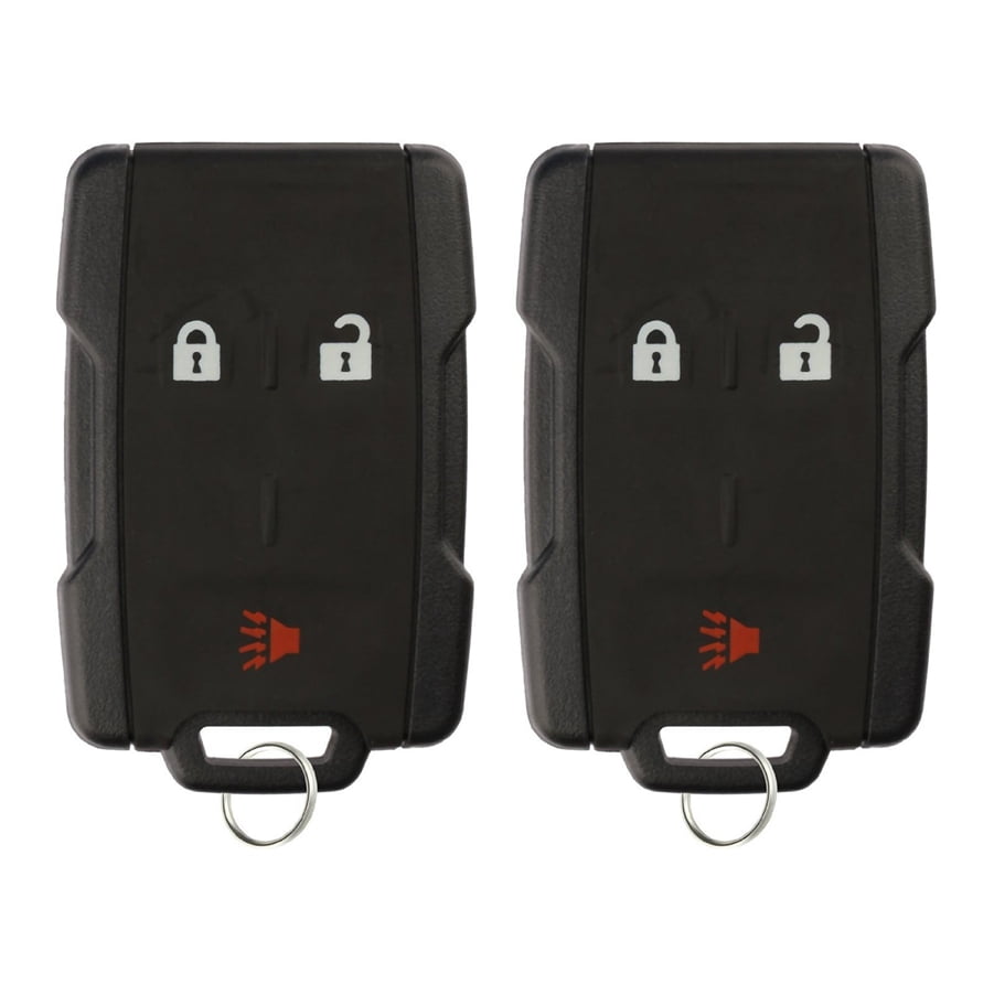 2 PACK KeylessOption Keyless Remote Car Key Fob Replacement M3N-32337100, 13577771 for 07-18 Chevy GMC Silverado Colorado Sierra