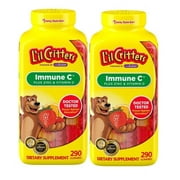 2 PACK | Lil Critters Immune C Gummy Vitamins, 290 ct.