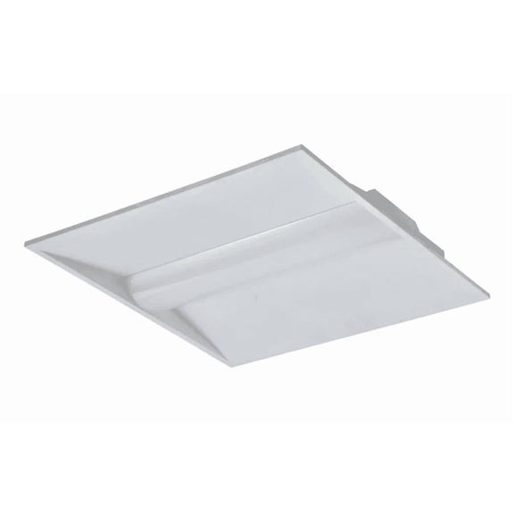 2-Pack 2x2 LED Center Basket Troffer Light, Selectable Wattage & 3CCT Tunable, 0-10V Dimmable, 50,000H Commercial Drop Ceiling Panel for Office, School & Retail