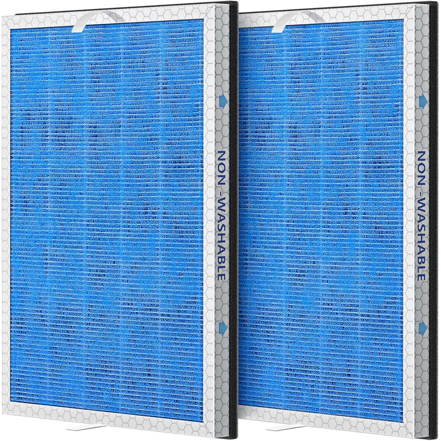 2 PACK MSA3/MSA3S HEPA Replacement Filter Compatible with Membrane Solutions MSA3 and MSA3S Device, 3-Stage HEPA Filter