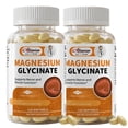 thumbnail image 1 of （2 PACK）Magnesium Glycinate Mineral Supplement for Women and Mens- Sleep, Bone, Mood, Heart Health Support -240 Capsules, 1 of 6