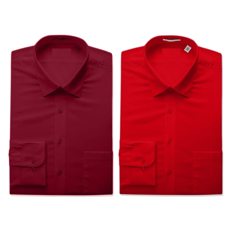 Walmart red dress shirt sale