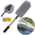 thumbnail image 1 of 2 PACK Microfiber Car Duster Exterior Scratch Free with Extendable Handle Multipurpose Car Dusters for Cleaning Exterior Interior, 1 of 8