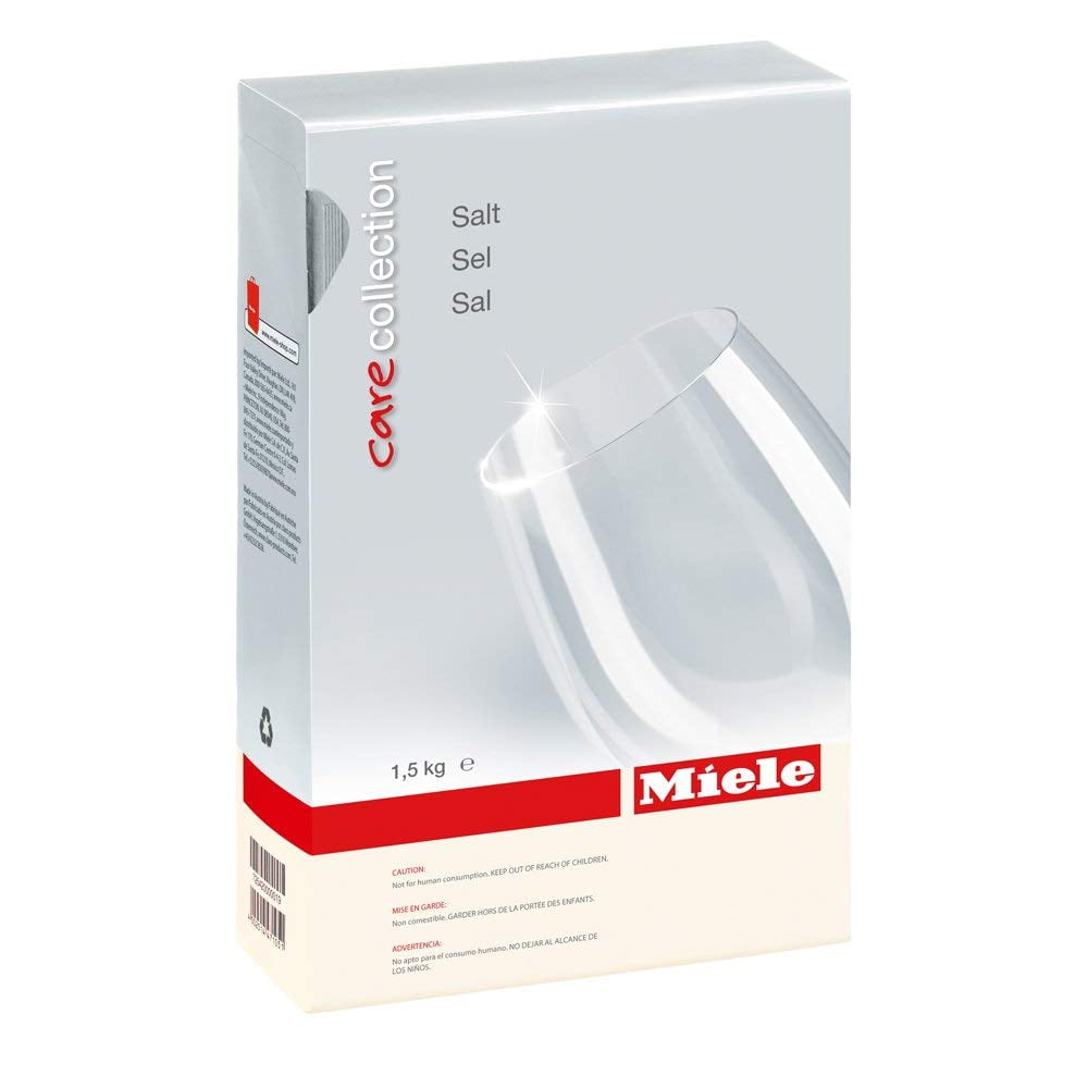 2 PACK - Miele Care Collection Dishwasher Reactivation Salt 3.3lbs