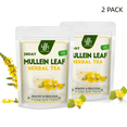 thumbnail image 1 of (2 PACK)Mullein Leaf Tea, Mullein Tea Bags for Lung Cleanse, Respiratory Support and Mucous Membranes, Non-GMO, 56 Tea Bags, 1 of 1