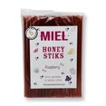 thumbnail image 1 of 2 PACK OF HONEY STICKS FLAVORED 20 PACK + 5 FREE (RASPBERRY) 100% NATURAL HONEY MOON MIEL, 1 of 2
