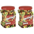 thumbnail image 1 of 2 PACK Original Skittles 54 Oz ounce BULK TUBS JARS Bite size Candy Over 6 Lbs, 1 of 3