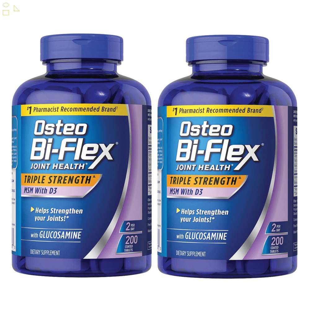 How Does Osteo Bi Flex Work Osteo Bi-Flex Triple Strength 1,500Mg Glucosamine Hcl Tablets, 200 Ct