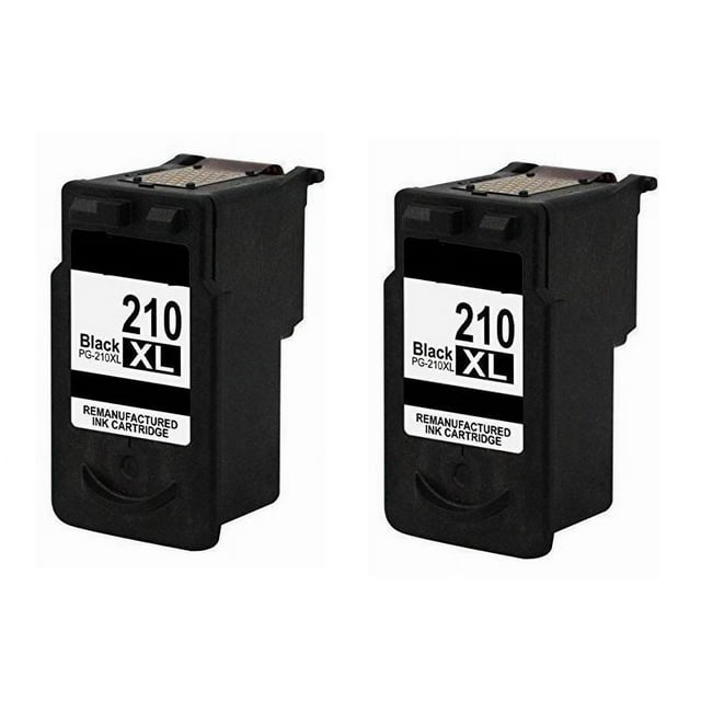 2 PACK PG210XL Black Ink for Canon PIXMA MP495 MX320 MX330 MX340 MX350