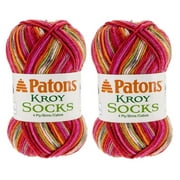 2-PACK - Patons Kroy Socks Yarn - Dads Jacquard