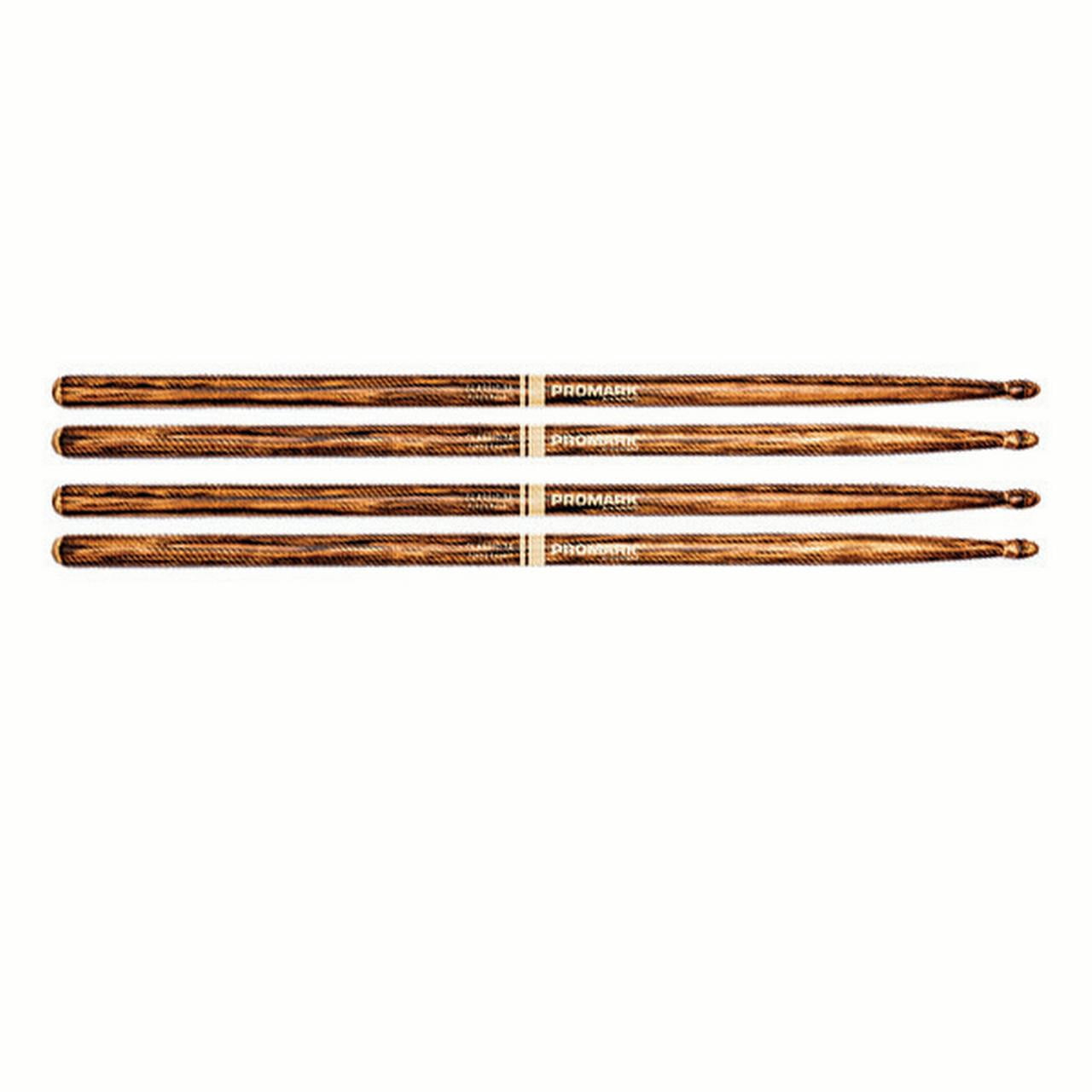 2 PACK ProMark TX7AWFG FireGrain Classic 7A Drumsticks Hickory Drum Sticks Wood Tip TX7AW-FG-2