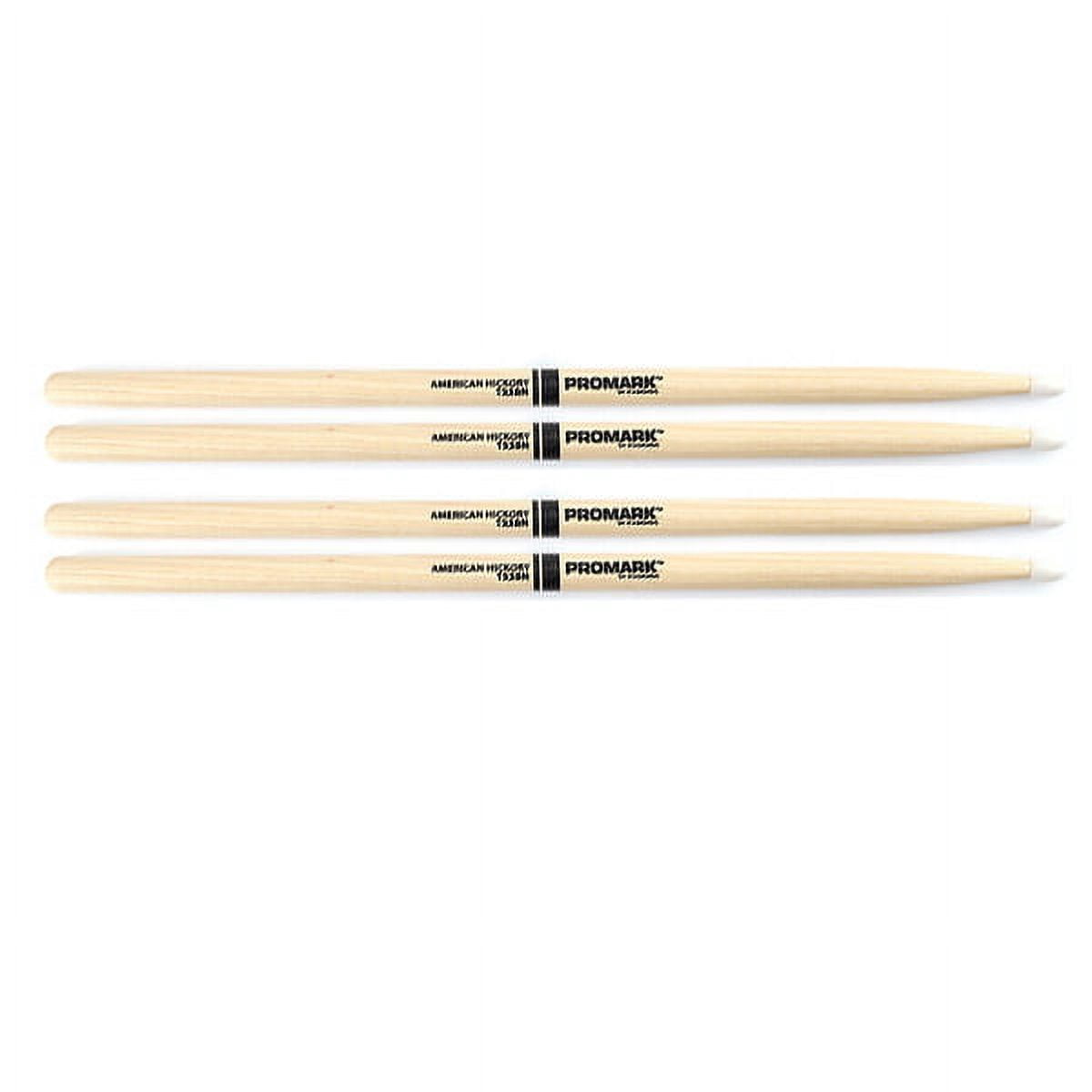 2 PACK Promark TX5BN American Hickory Nylon Tip TX5BN-2