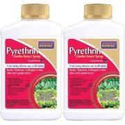 2 PACK Pyrethrin Concentrate Garden and Insect Spray, Bonide Products, 8 oz each