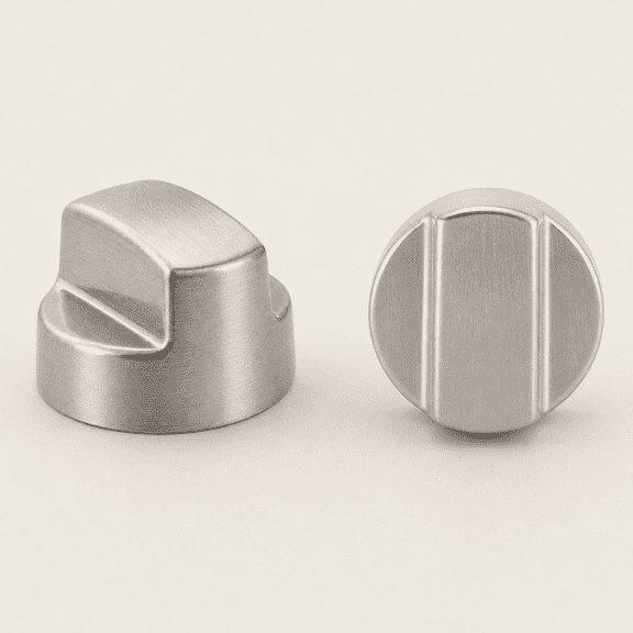 2-PACK Replacement Range & Vent Hood Knobs, Compatible with Wolf and Sub-Zero, Replaces 805328 and KIP5D44