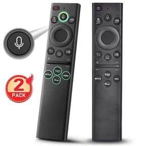 (2-PACK) Replacement-Voice-for-Samsung-Smart-TV-Remote-Control-Universal BN59-01385A Compatible with Samsung Frame Curved QLED Crystal UHD TVs