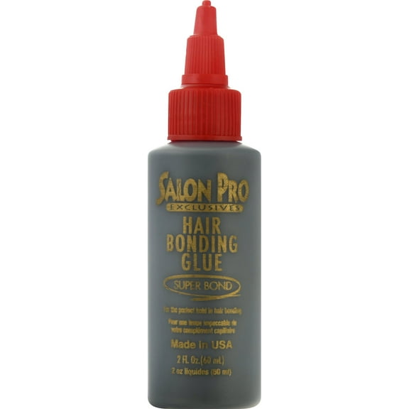 [ 2 PACK ] SALON PRO - Hair Bonding Glue 2 Oz. * BEAUTY TALK LA *