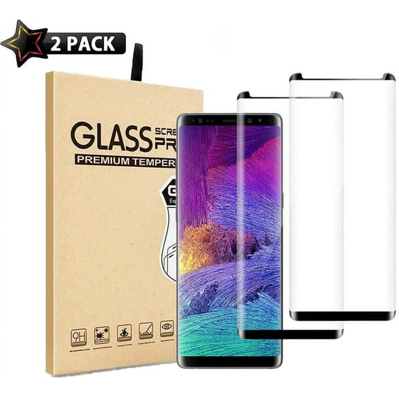 {2 PACK| SAMSUNG GALAXY NOTE 8 TEMPERED GLASS {Anti Scratch-HD Clear-Shatter Resistant}