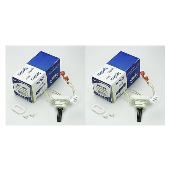 2 PACK SPLT3400 Furnace Igniter for Lochinvar PLT3400 Igniter HOT WATER BOILER POOL HEATER replacement for Lochinvar Ignitor 100165937, SPLT3400, SIC, DS007KX.