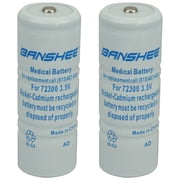 2 PACK SUPER Capacity 72300 3.5V BATTERY For WELCH ALLYN 71000