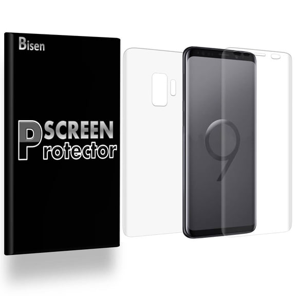 2-PACK For Samsung Galaxy Note 9 [BISEN] FULL BODY [Front + Back] Screen Protector [Full Coverage, Case Friendly], Anti-Scratch, Anti-Shock, Edge-To-Edge Protect