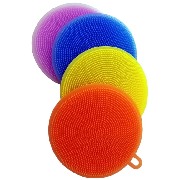 2-PACK Simply Good Silicone Scrub Pads