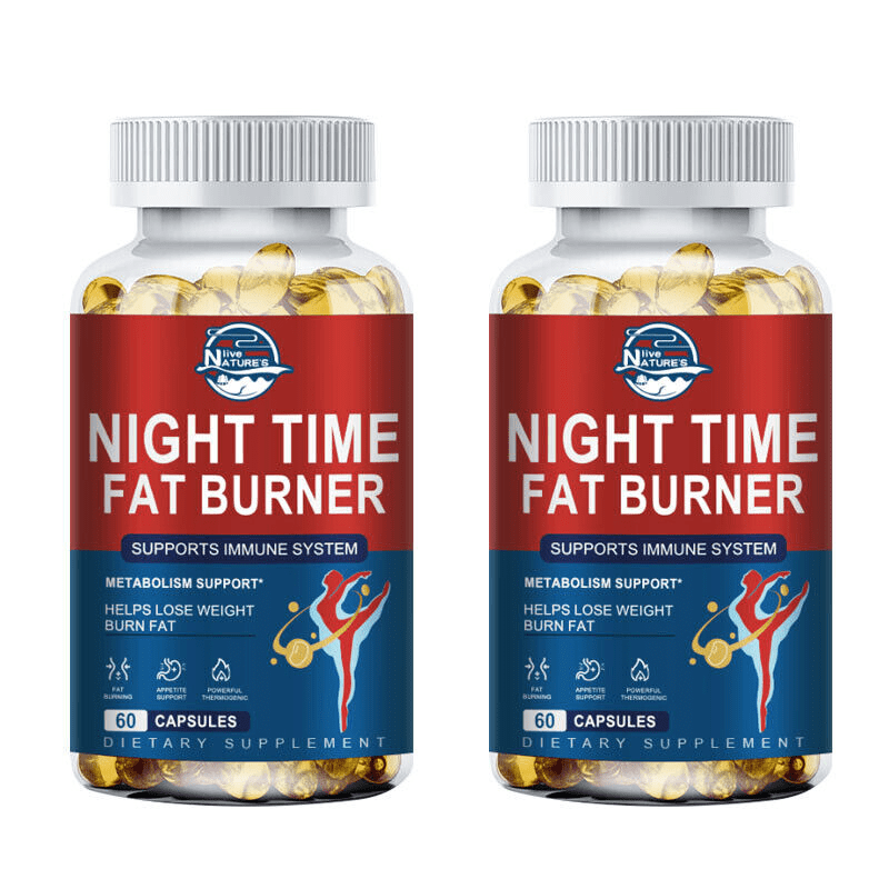 （2 PACK ）Skinny Diet Pills, Weight Loss Capsules for Women ，Night Time
