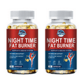 （2 PACK ）Skinny Diet Pills, Weight Loss Capsules for Women ，Night Time