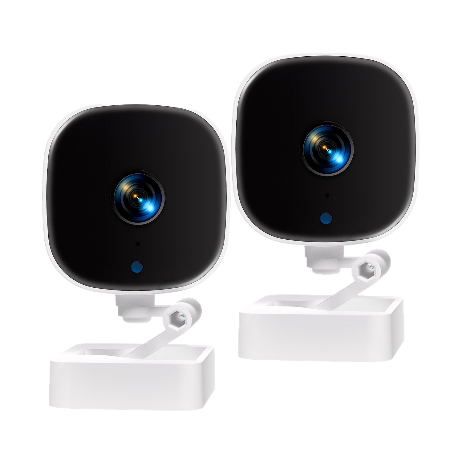 2-PACK Smart Garage Security Camera – 1080p HD Video, Night Vision ...
