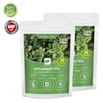 thumbnail image 1 of (2 PACK)Spearmint Tea, 60 Tea Bags - Pure Spearmint Leaves Tea Bag - Naturally Caffeine-free Herbal Tea - Support Digestion & Natural Breath Freshener, 1 of 7