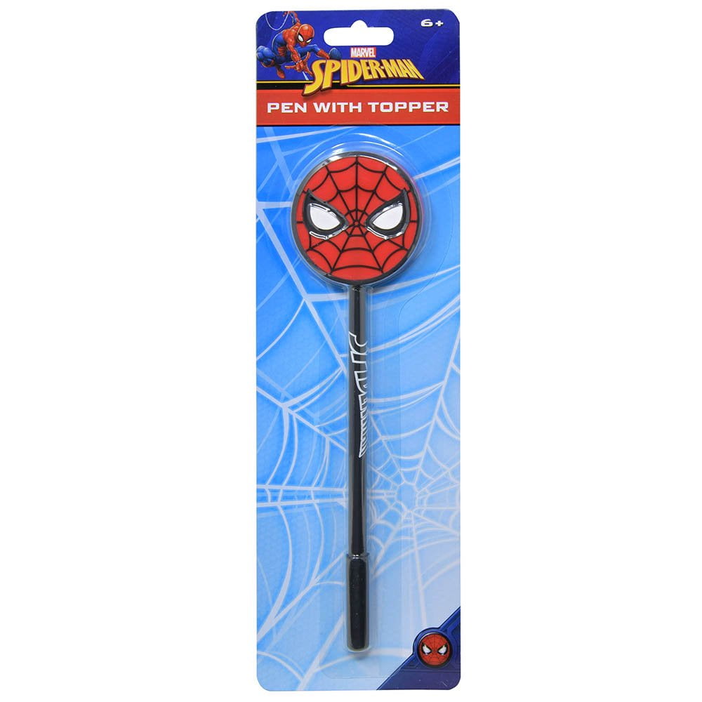 Pi　スパイダーマン 2 PACK Spiderman Pen With Shaped Topper on Card - Walmart