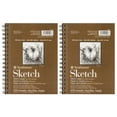 thumbnail image 1 of 2-PACK - Strathmore Sketch Spiral Paper Pad 5.5"x8.5"-100 Sheets, 1 of 1