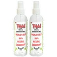 thumbnail image 1 of 2-PACK Thai Deodorant Spray - Clinically Tested - Made in USA - Whole Body Natural Crystal Salt Deodorant Spray for Women Men & Teens, (8 Oz), 1 of 6