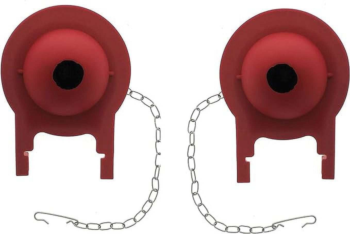 2 PACK Toto Toilet Flapper Replacement, 3" Flapper For GMax, THU499S