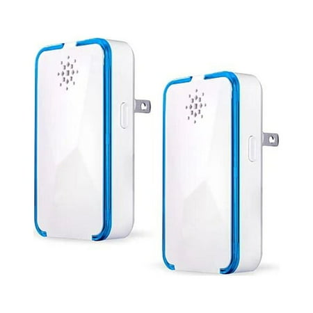 2 PACK Ultrasonic Pest Reject Home Control Electronic Insect Mice Rat Repeller